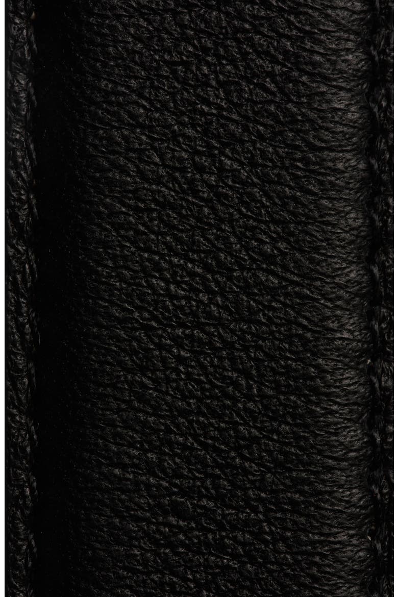 No. 10 Leather Belt, Alternate, color, BLACK GOLD
