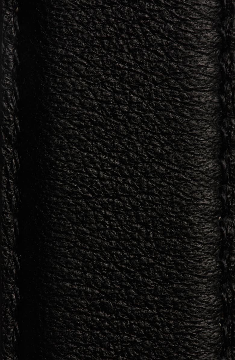 AUREUM No. 10 Leather Belt, Alternate, color, Black Gold