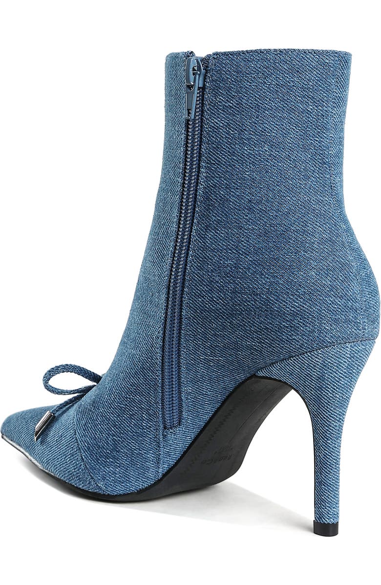 Rag & Co Milda Denim Pointed Toe Bootie, Alternate, color,