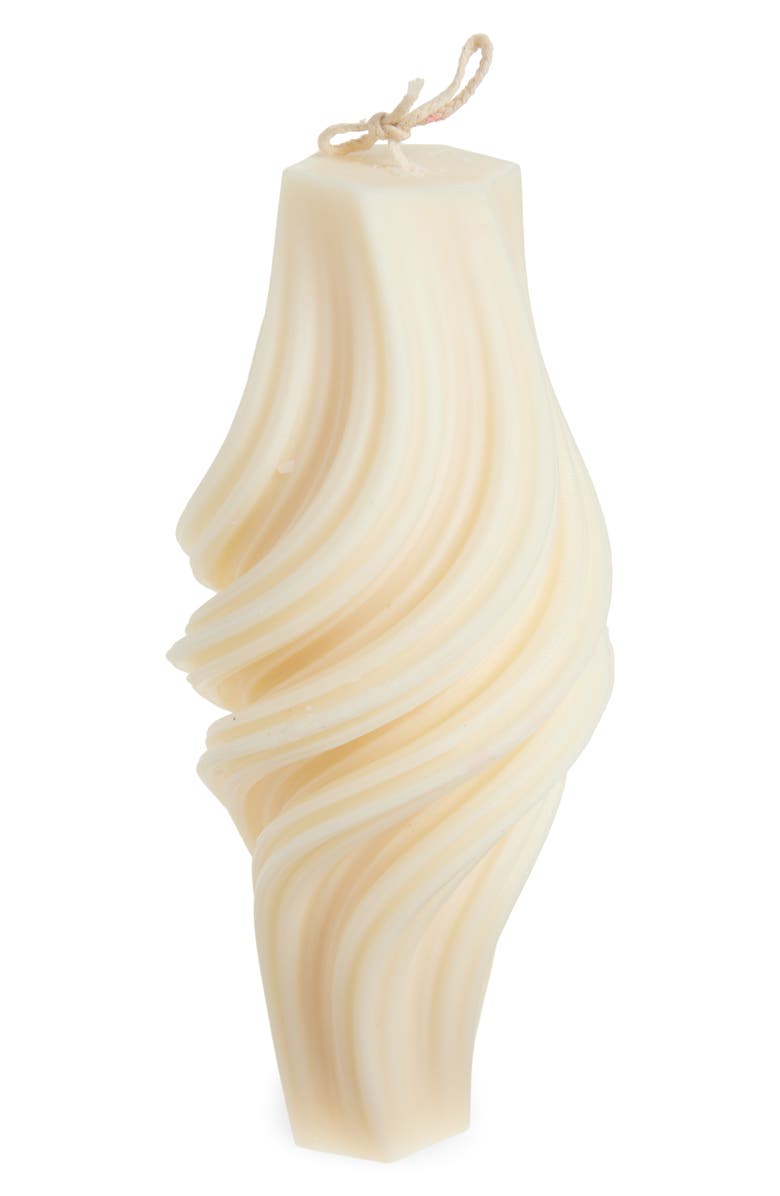 Éluwa Studio Swirl Cylinder Candle, Main, color,