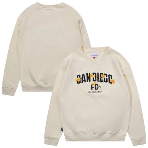 Unisex Live Breathe Futbol Natural San Diego FC Pullover Sweatshirt