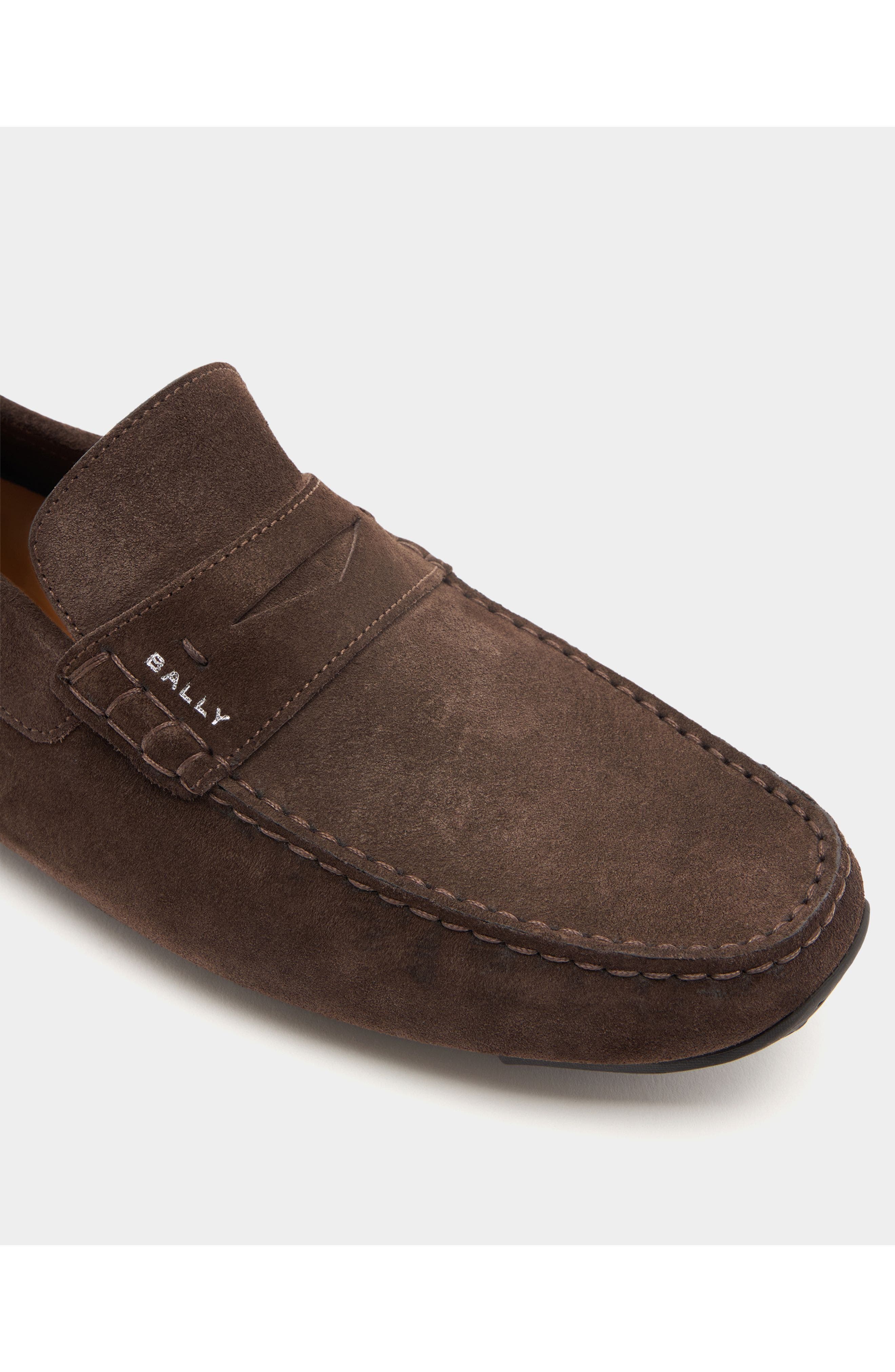 Bally Pilot Driver, Alternate, color, Ebano 21