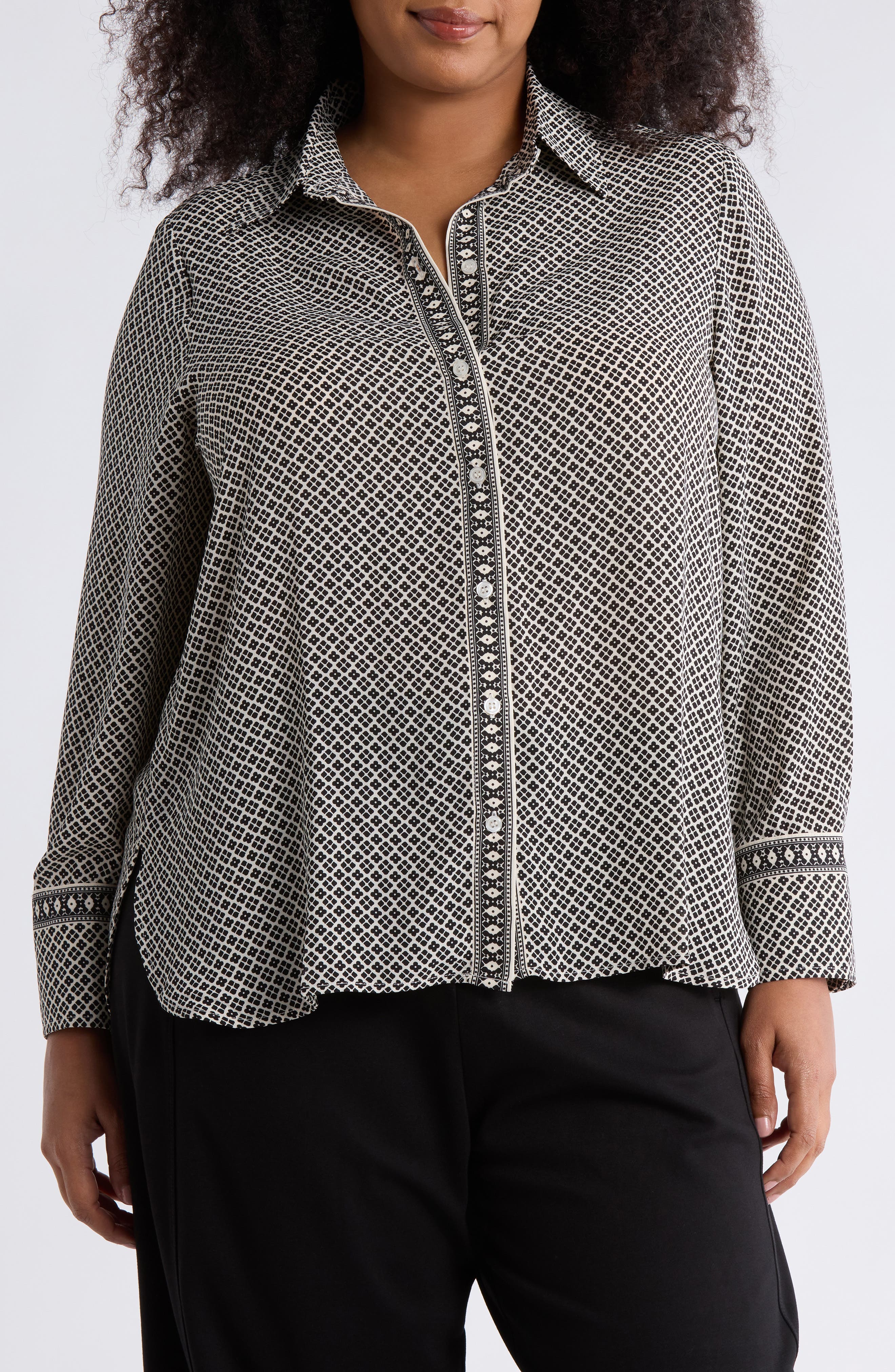 selected IVORY/ BLACK DAISIES