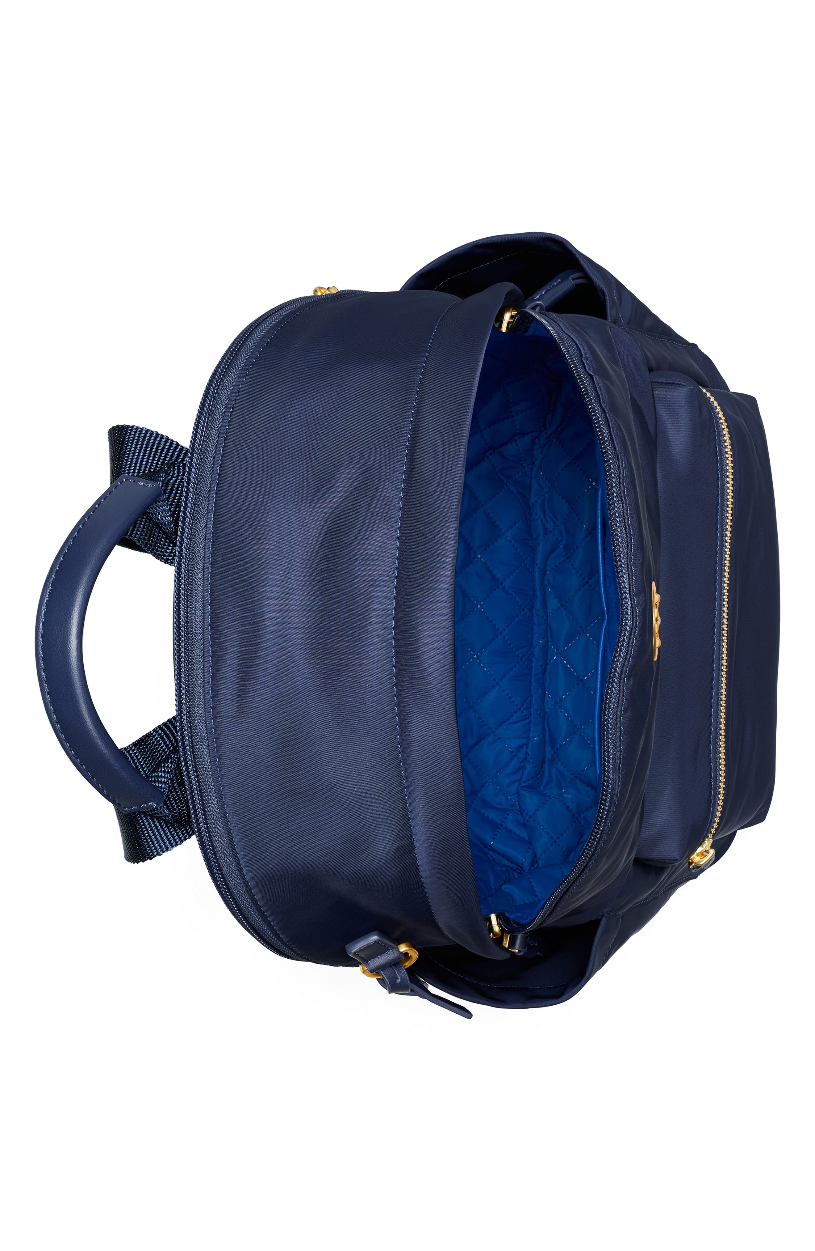Piper Nylon Backpack, Alternate, color, ROYAL NAVY