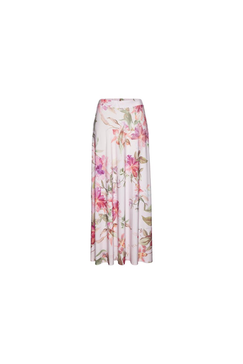 Floral Maxi Skirt, Alternate, color, Rose Printed
