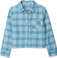 Lands' End Girls Flannel Shirt