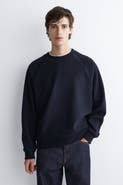 COS Corduroy-Jersey Sweatshirt