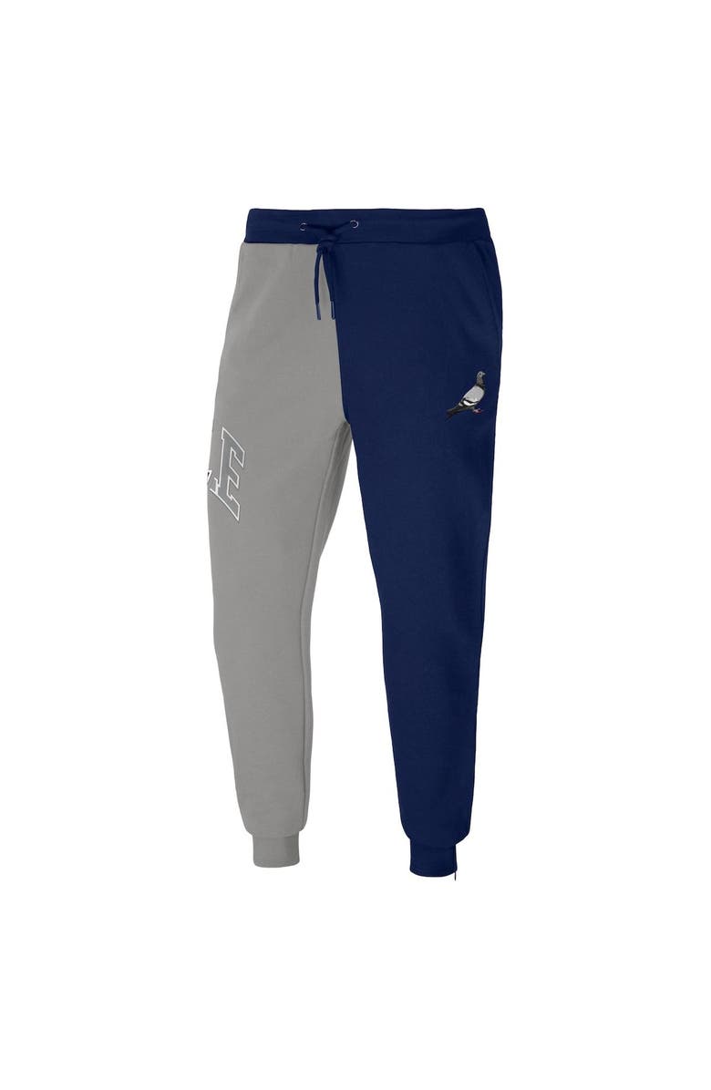 STAPLE Men's NFL x Staple Navy New England Patriots Split Logo Fleece Pants, Alternate, color, 