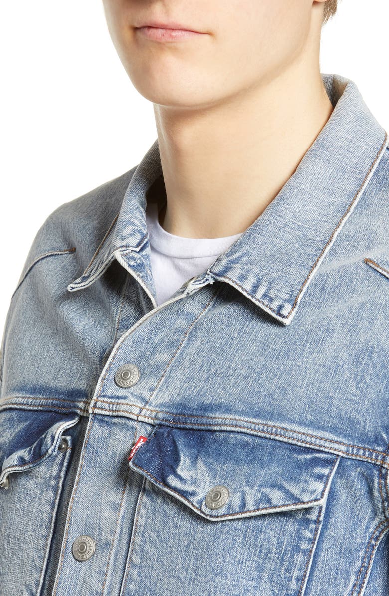 Levi's<sup>®</sup> Engineered Jeans<sup>™</sup> Trucker Jacket, Alternate, color, 