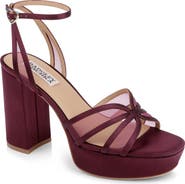 Badgley Mischka Collection Yohana Platform Ankle Strap Sandal