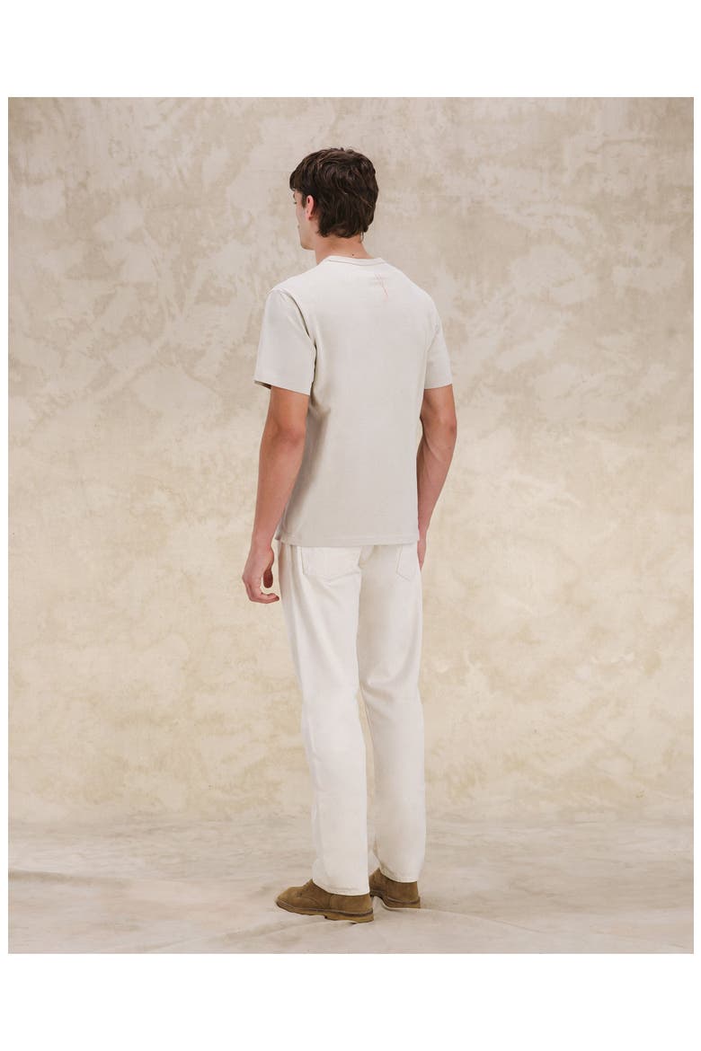 Tubejp Cotton Chest Pocket T-Shirt, Alternate, color, NATURAL