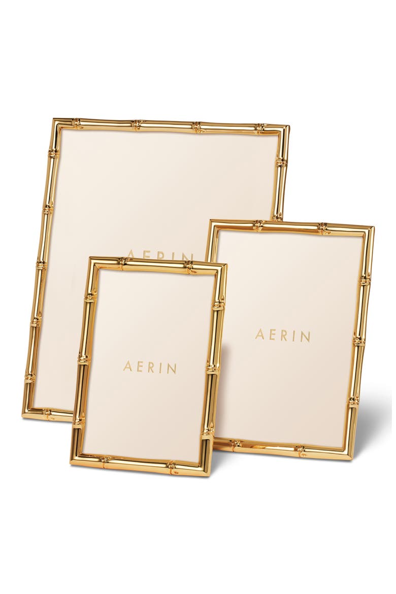 Ava Goldtone Bamboo 8 x 10 Frame, Alternate, color, GOLD
