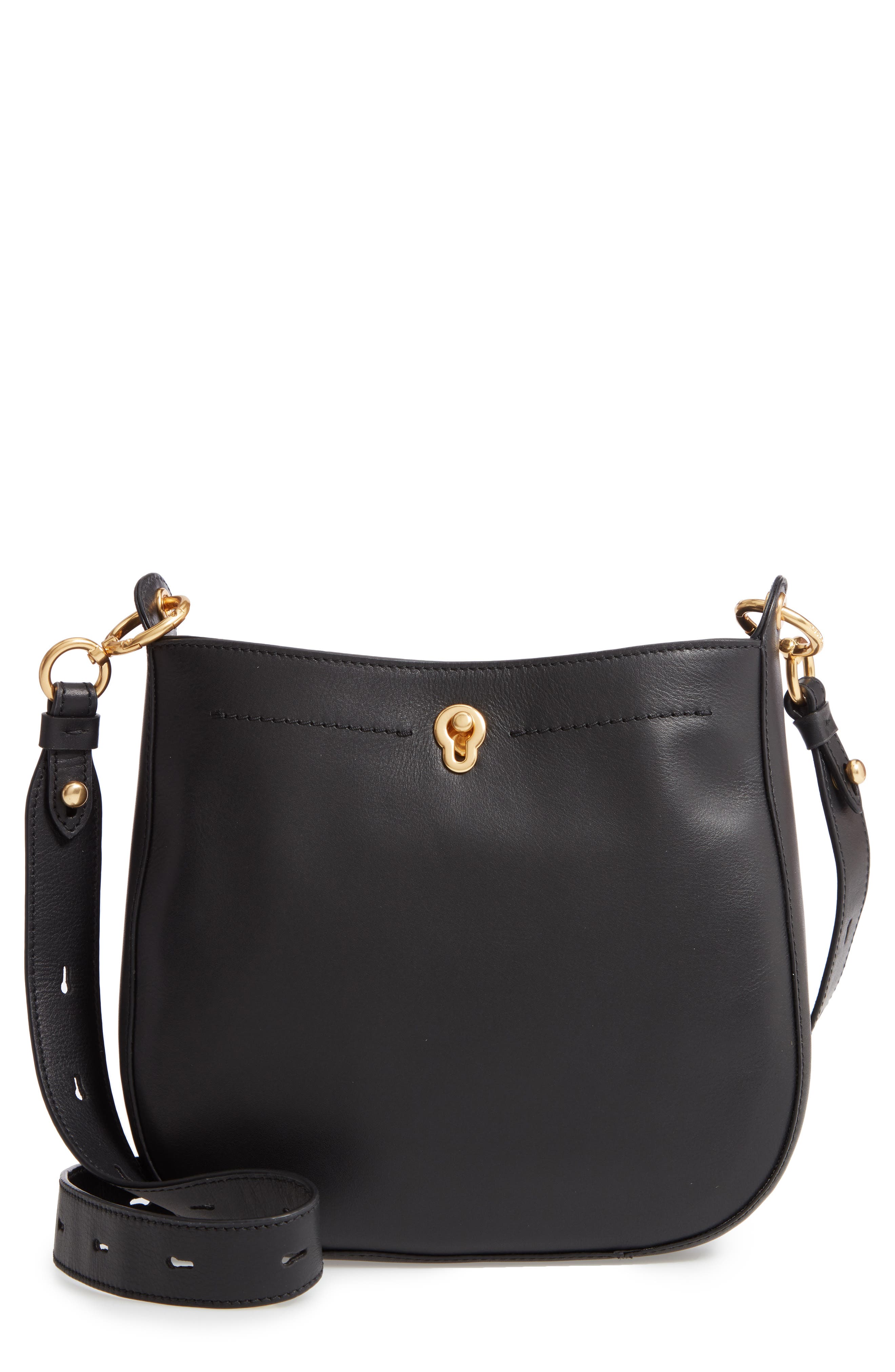 Cole Haan Zoe Leather Crossbody Bag, Main, color, 