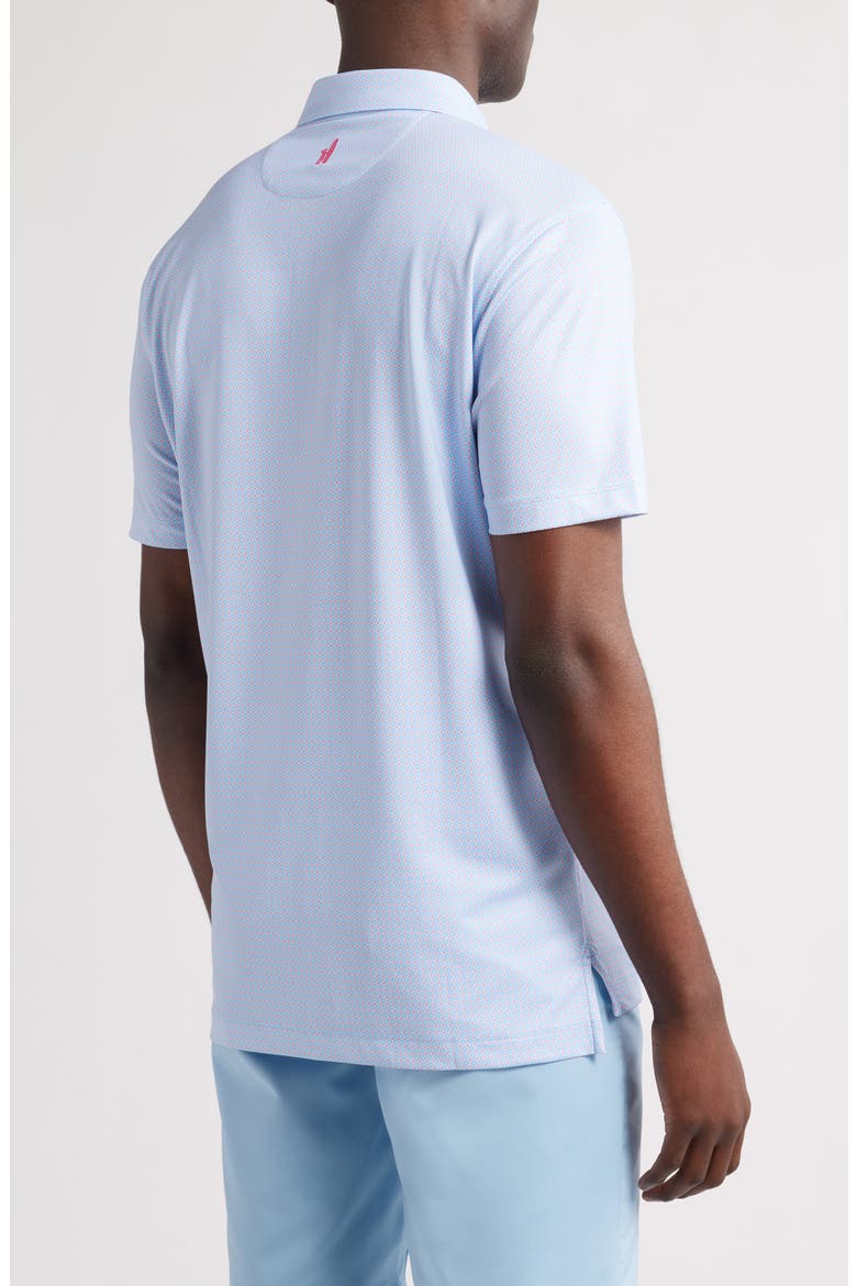 Julio Geo Print PREP-FORMANCE Golf Polo, Alternate, color, MALIBLU