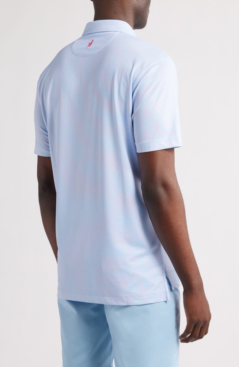 johnnie-O Julio Geo Print PREP-FORMANCE Golf Polo, Alternate, color, Maliblu