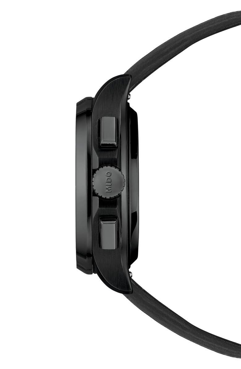 MIDO Multifort TV Big Date Automatic Watch, 41.2mm x 42mm, Alternate, color, Black