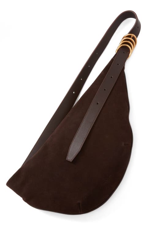 Brooklyn Suede Sling Bag