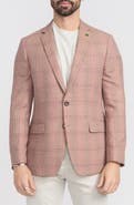CRICKETEER Plaid Wool Blend Sport Coat