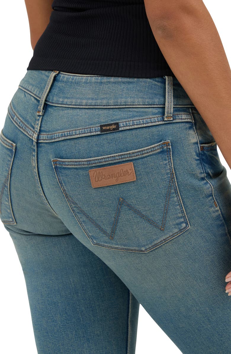 Wrangler Low Rise Bootcut Jeans, Alternate, color, 