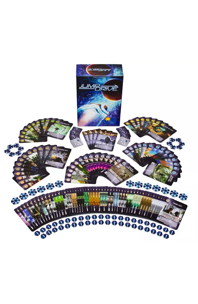 Rio Grande Games Jump Drive, A Race for The Galaxy Card Game, Ages 14+, Alternate, color, Multicolored