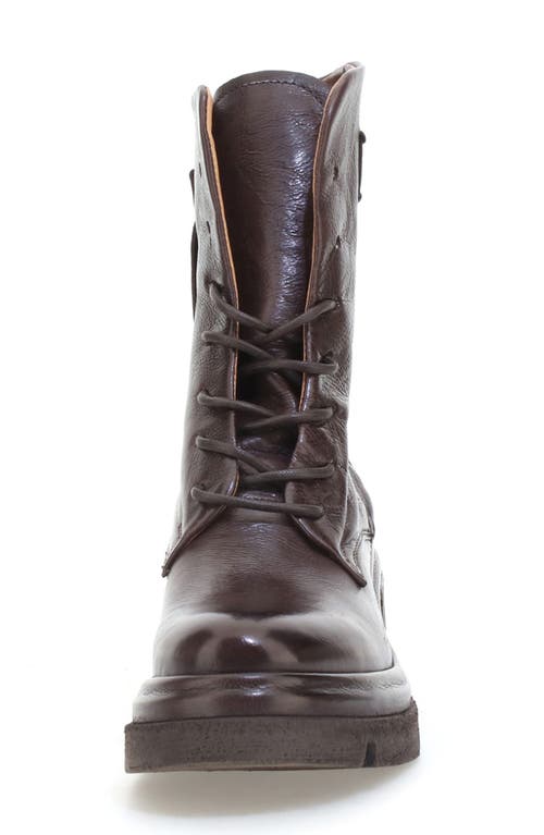 As98 A.s.98 Eugene Lug Sole Bootie In Brown