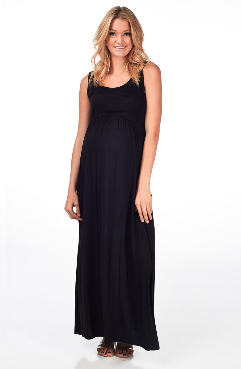 PinkBlush Sleeveless Maxi Maternity Dress, Main, color,