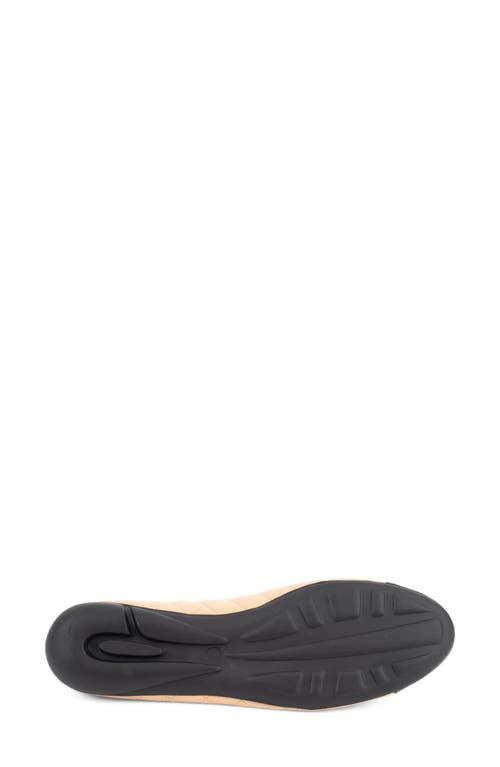 Paul Mayer Cap Toe Quilted Ballet Flat