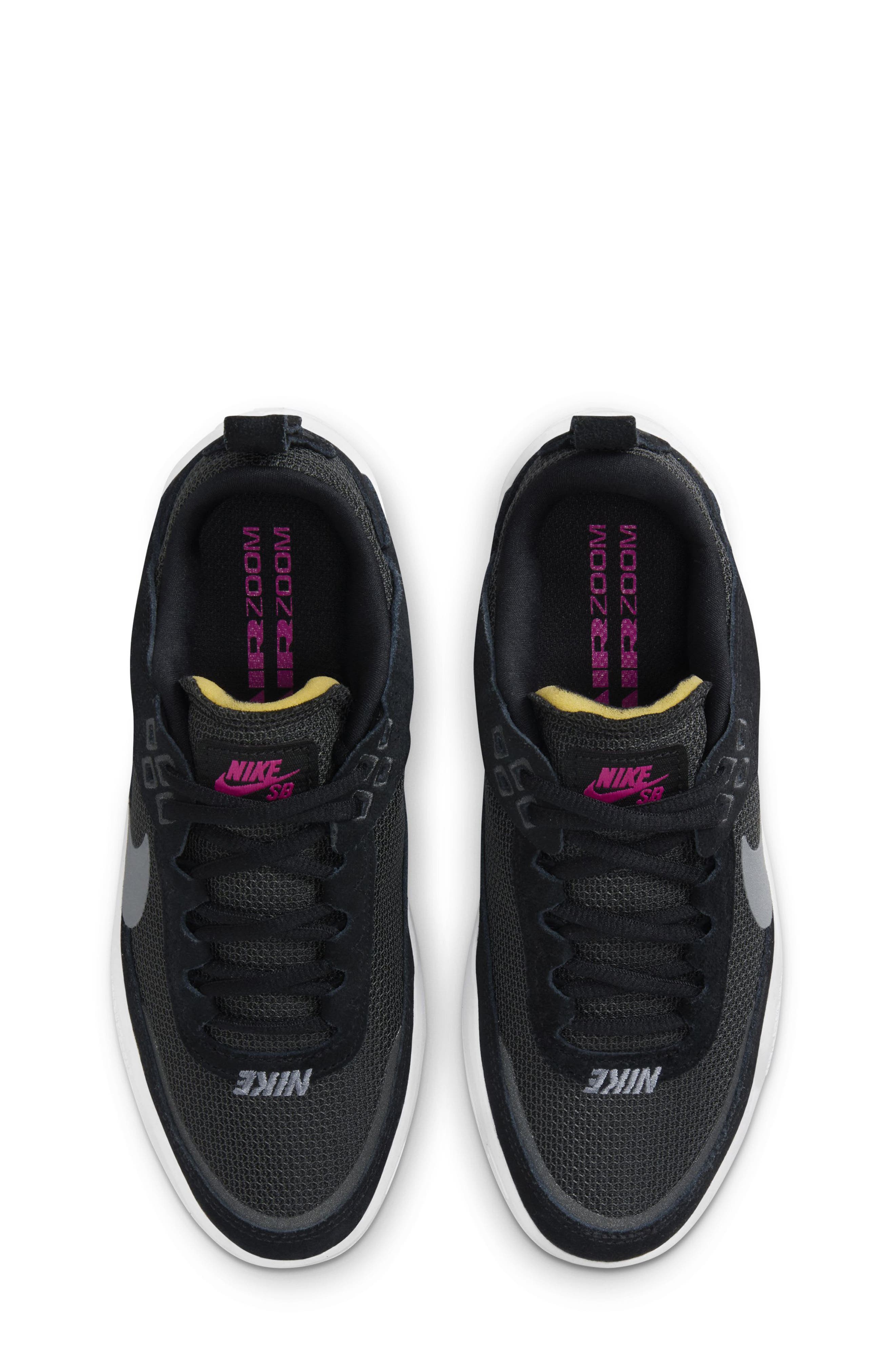 Kids' SB Day One Skate Sneaker, Alternate, color, 002 BLACK/COL GY