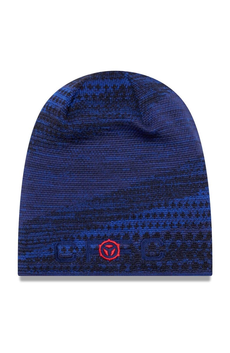 New Era Men's New Era Navy Chicago Fire Kick Off Knit Beanie, Main, color,