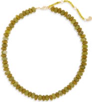 BaubleBar Joyce Semiprecious Stone Beaded Necklace