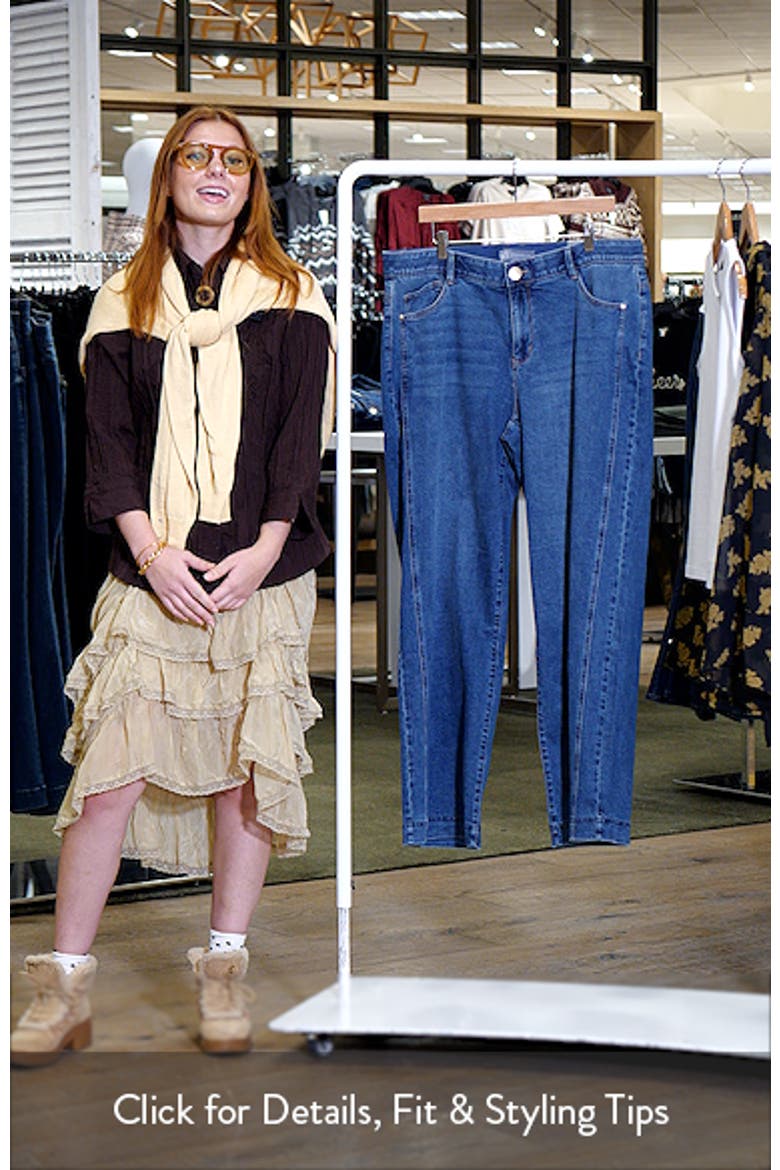 Gracie Skyrise Double Side Seam Wide Leg Jeans video