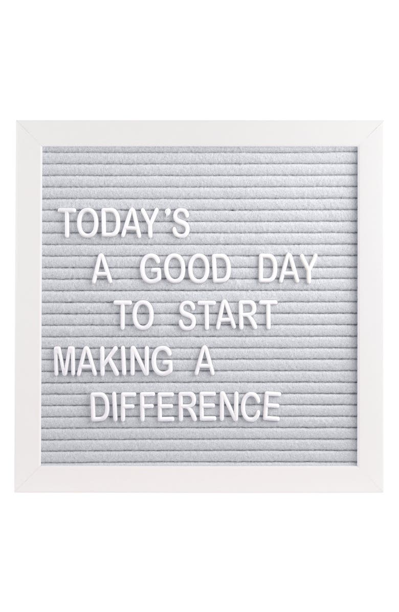 Pearhead Changeable Felt Letter Board Set, Main, color,