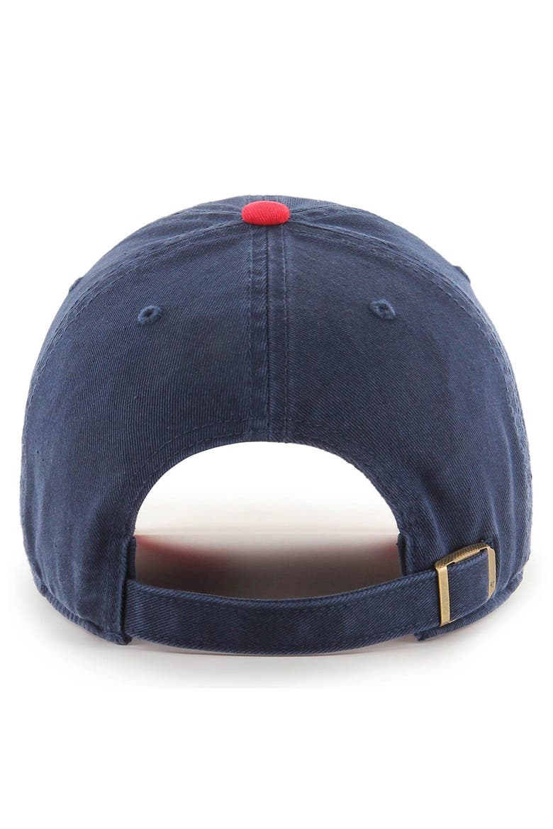 Men's '47 Navy California Angels 1997 Halo Logo Cooperstown Collection Clean Up Adjustable Hat, Alternate, color, Navy