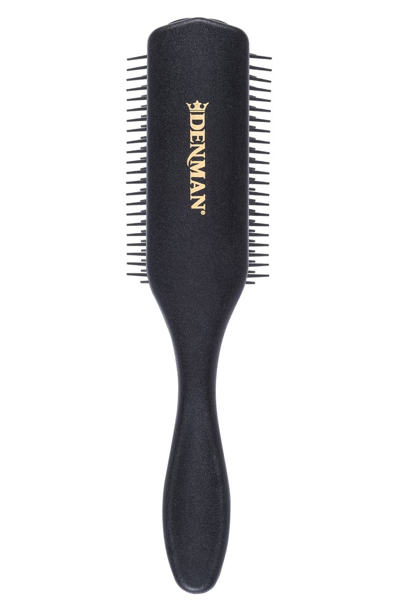 DENMAN D4 Original Curl Definer & Styler 9 Row, Alternate, color, Black With Black Pad