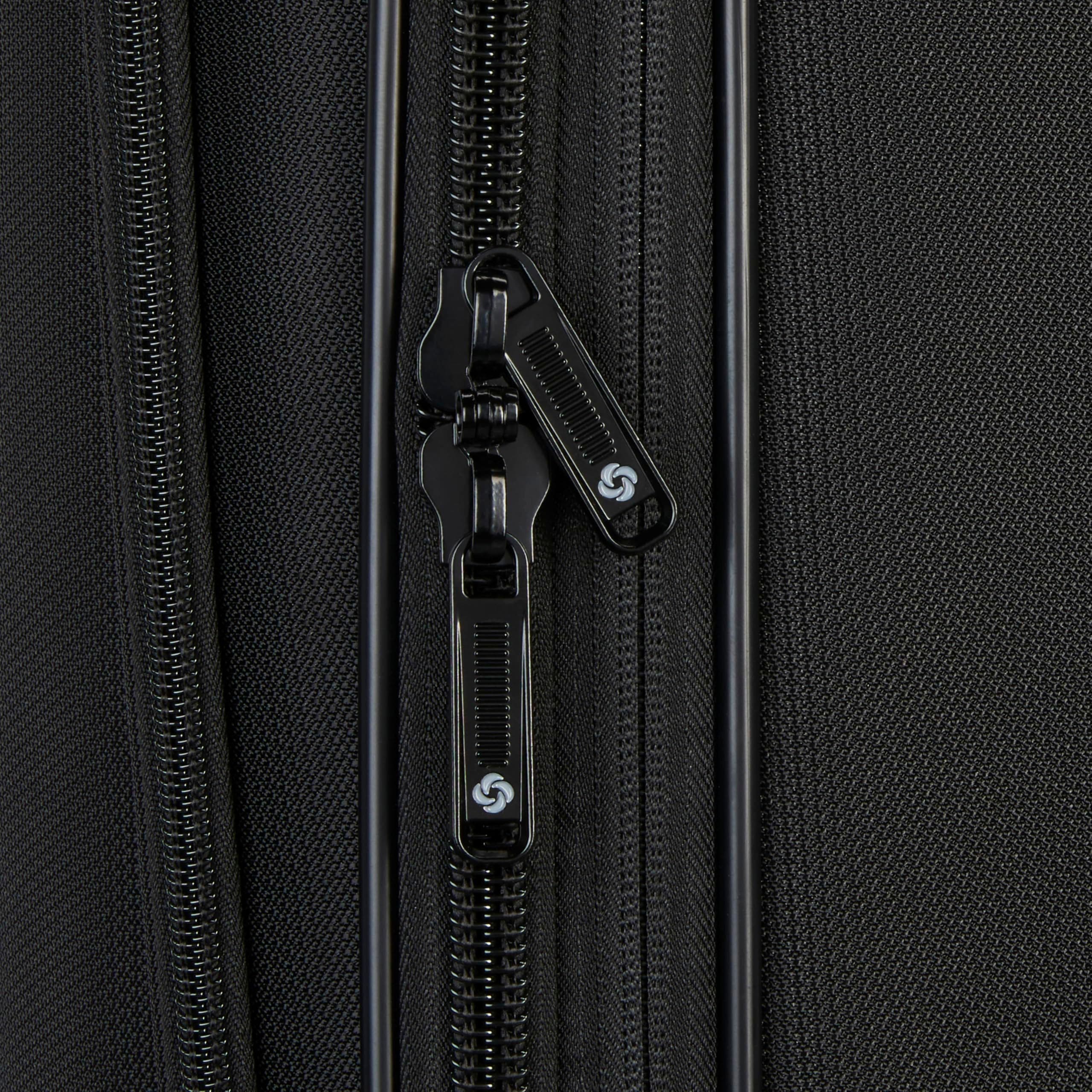 Samsonite Ascella 4 Softside Expandable 25" Checked Spinner, Alternate, color, Black