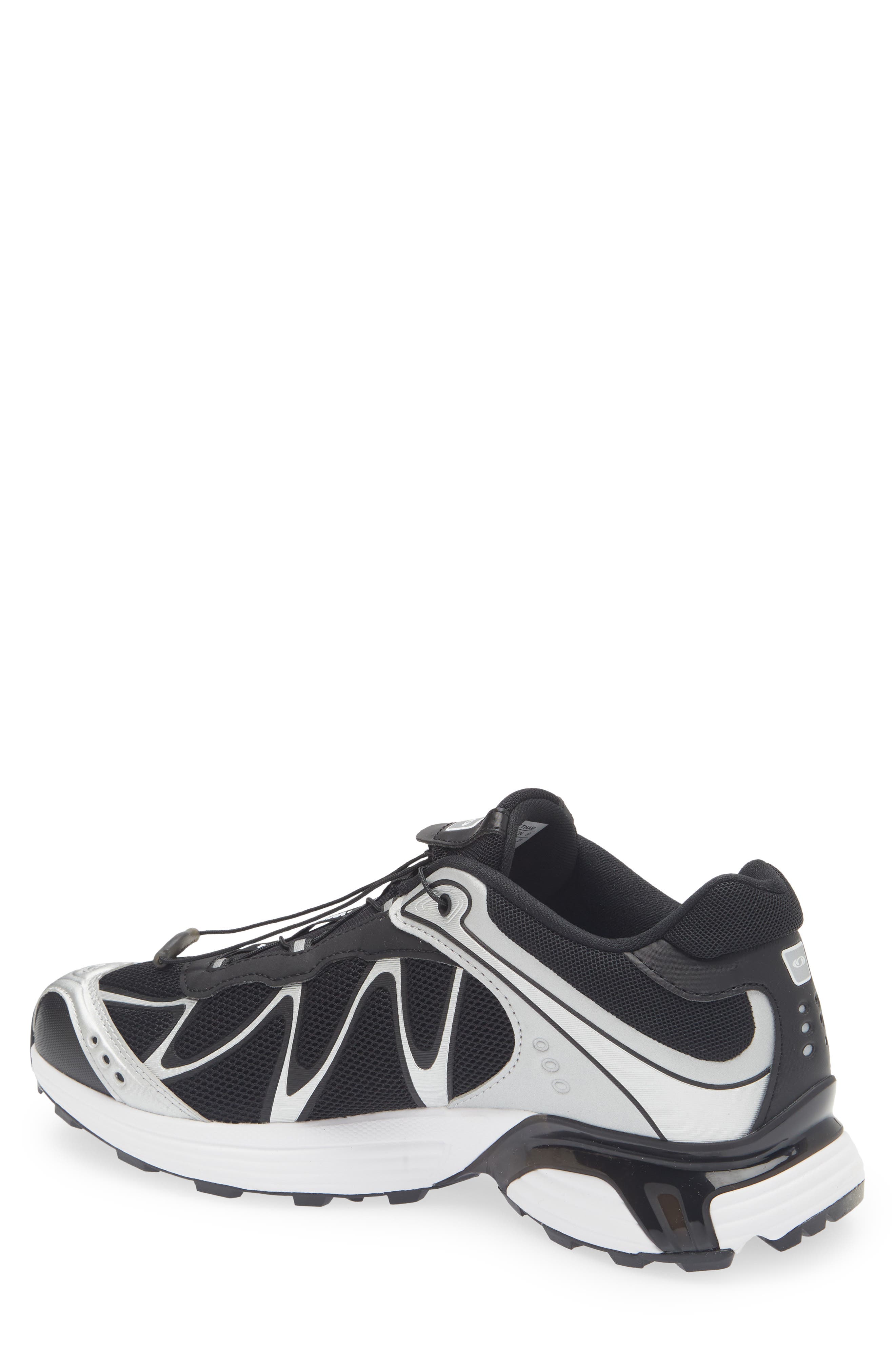 Salomon Gender Inclusive XT-Whisper Sneaker, Alternate, color, Black/ Silver/ White