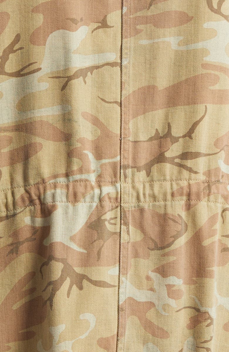 Double RL Double-Sided Camo Twill Parka, Alternate, color, Vintage Olive Camo