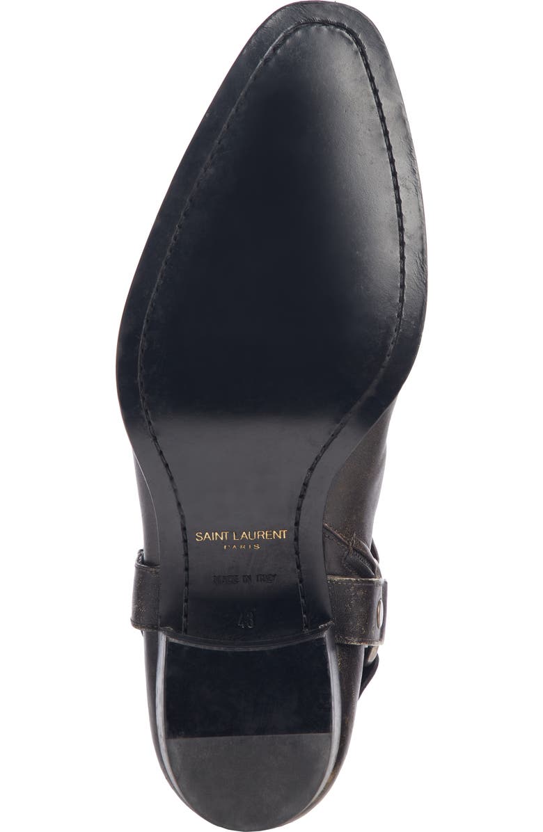 Saint Laurent Wyatt Harness Boot, Alternate, color,