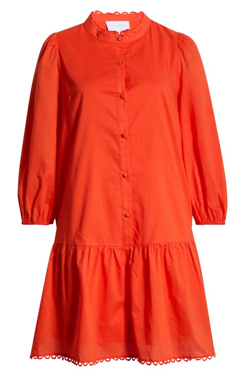 Yamila Drop Waist Minidress