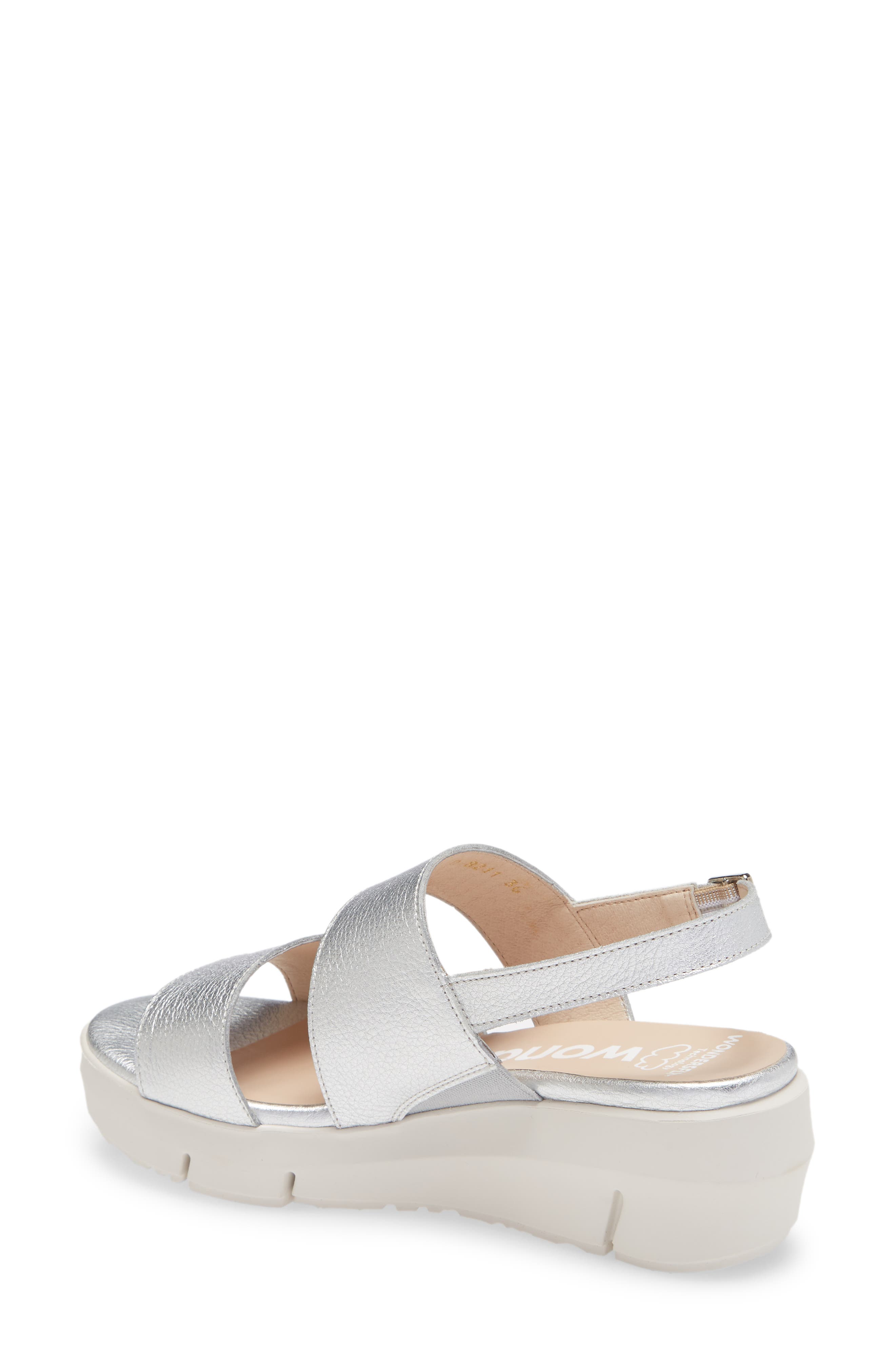 Wonders D-8211 Platform Sandal, Alternate, color, 