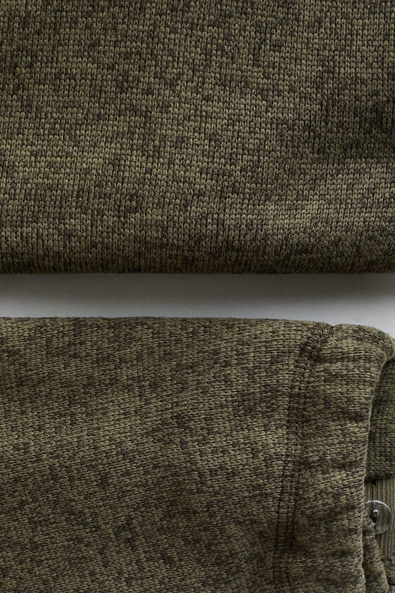 2-Piece Knit Fleece Set, Alternate, color, Khaki green