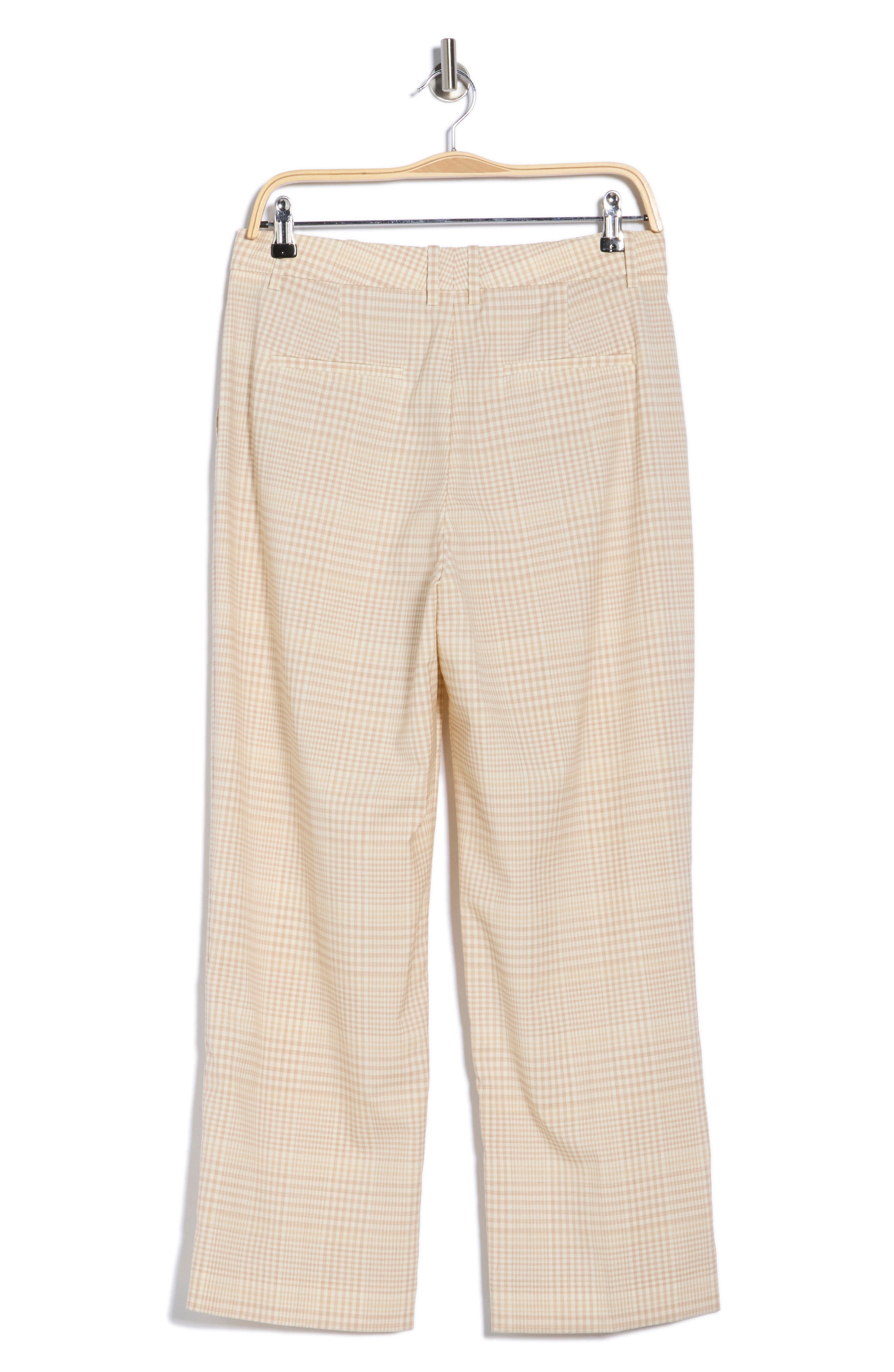 Roswell Plaid Crop Straight Leg Pants - image 2