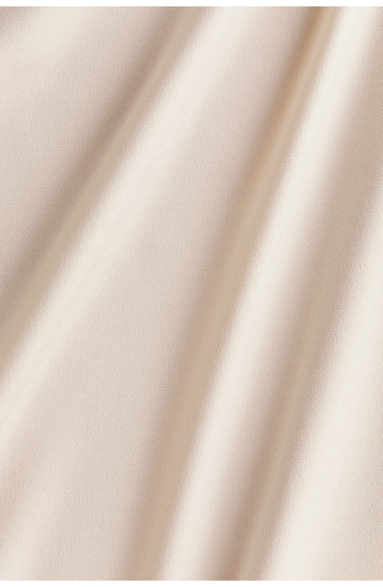 H&M Mama Draped One-shoulder Top, Alternate, color, Light Beige