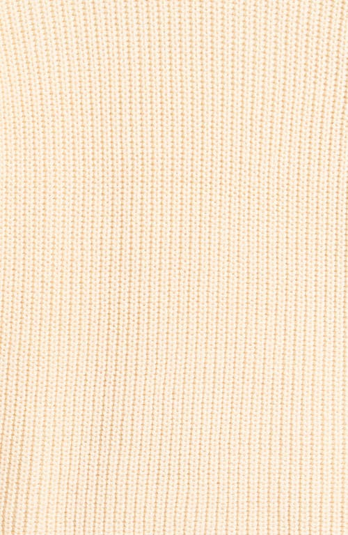 Nordstrom Kids' Cotton Blend Sweater In Ivory Smoke