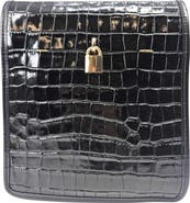 Madison Maison Moc Croc Crossbody Bag