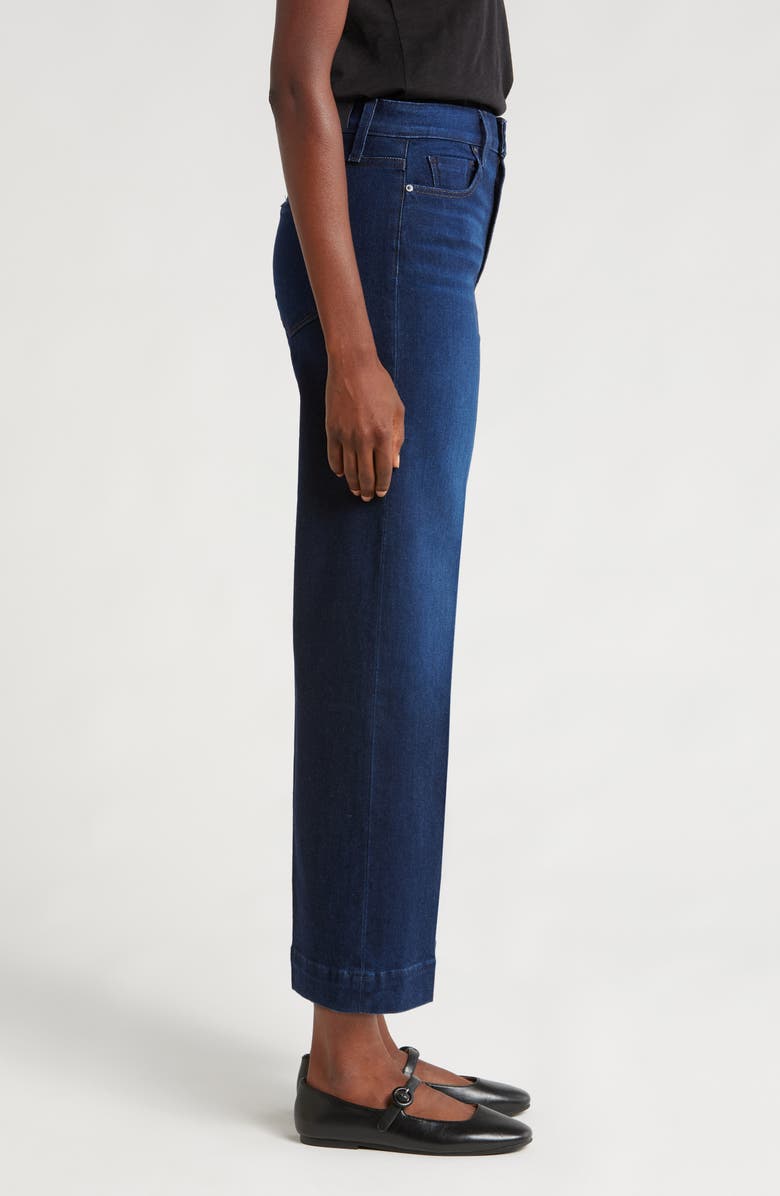 PAIGE Anessa Wide Leg Jeans, Alternate, color, Starboard