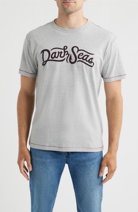 Symmetry Blind Stitch Graphic T-Shirt