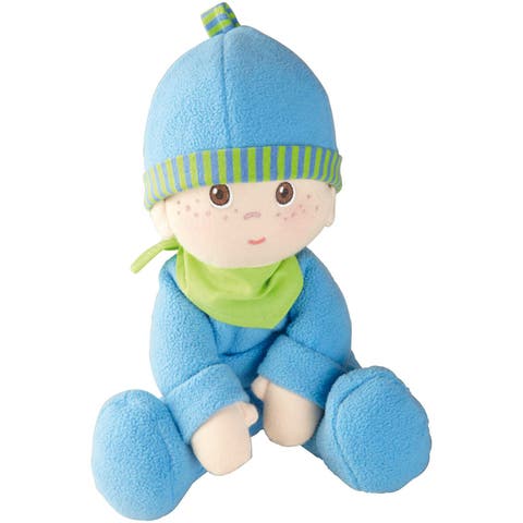 Snug-Up Soft Plush Luis First Baby Doll 8" - Perfect Newborn and Infant Toy,  Ideal Boy Doll for Baby Shower Gift