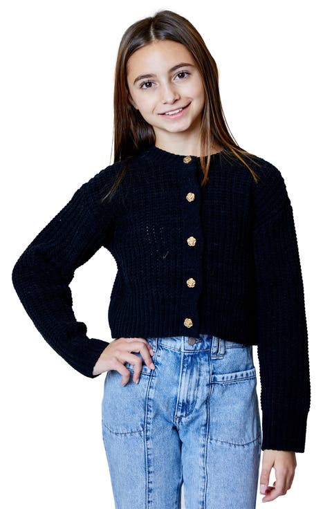 Kids' Solid Cardigan