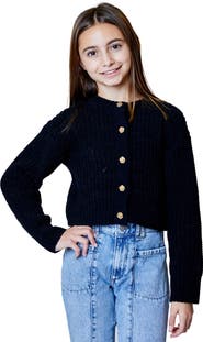 Design History Kids' Solid Cardigan